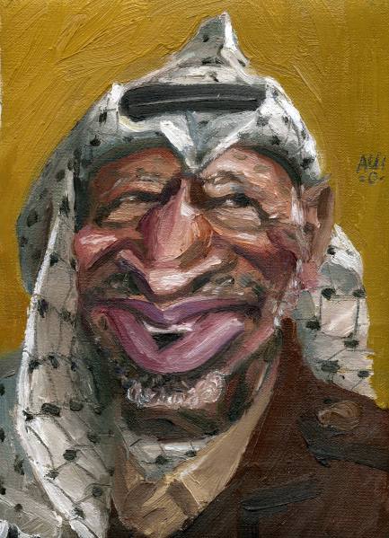 6 karikatuur Arafat